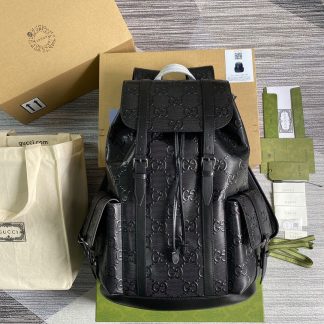Gucci classic retro style backpack