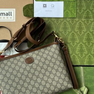 Gucci classic retro old flower shoulder bag