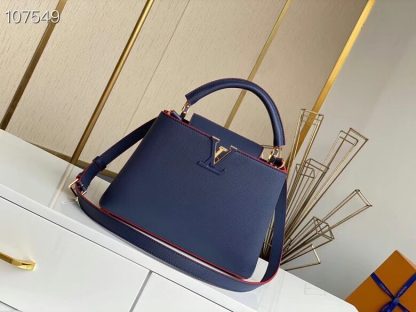 Louis Vuitton Capucines BB small upgraded handbag
