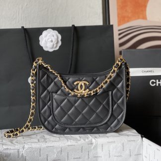 Chanel 24s hobo simple and elegant handbag