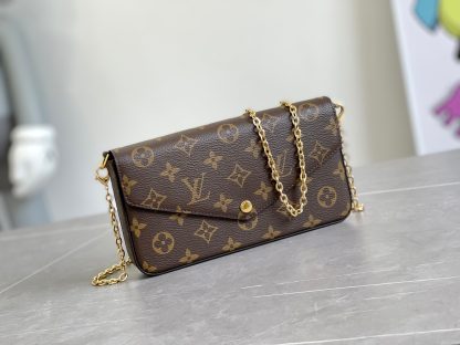 Louis Vuitton gold chain bag