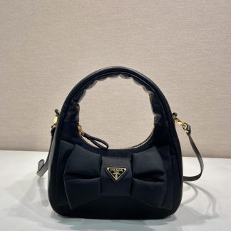 Prada bow underarm bag