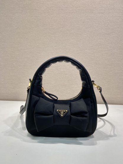 Prada bow underarm bag