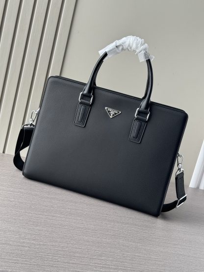 Prada Double Zip Briefcase