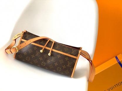 Louis Vuitton vintage popincourt crossbody triangle golden ball bag
