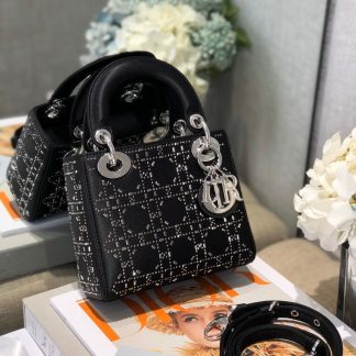 Dior Silk Diamond Princess Diana Bag