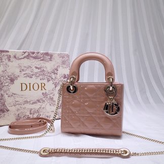 Dior three-grid handbag