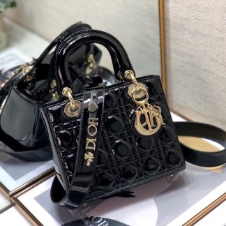 Dior customizable ABC series bag badge bag