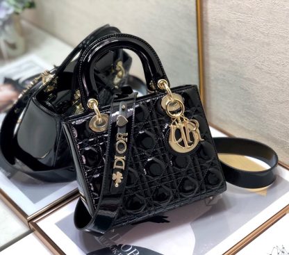 Dior customizable ABC series bag badge bag