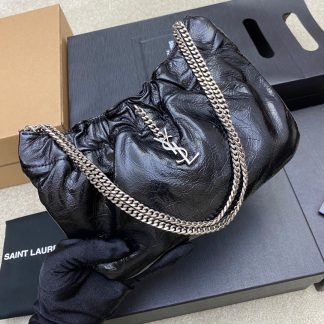 Ysl Mini leather shoulder bag cloud-shaped underarm bag chain bag