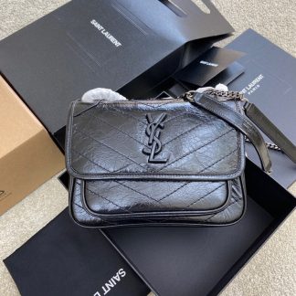 Ysl black Niki versatile shoulder bag
