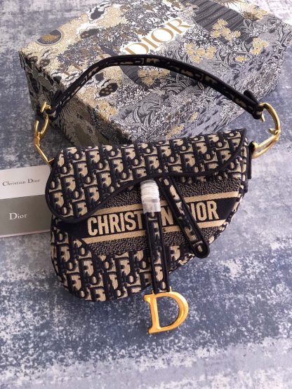 Dior Oblique Saddle Bag