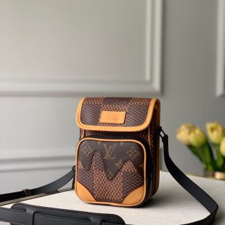 Louis Vuitton Nigo collaboration series amazone camera bag coin purse