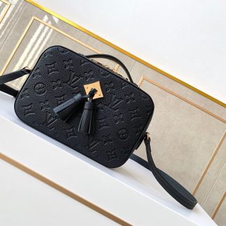 Louis Vuitton m44597 black leather bag