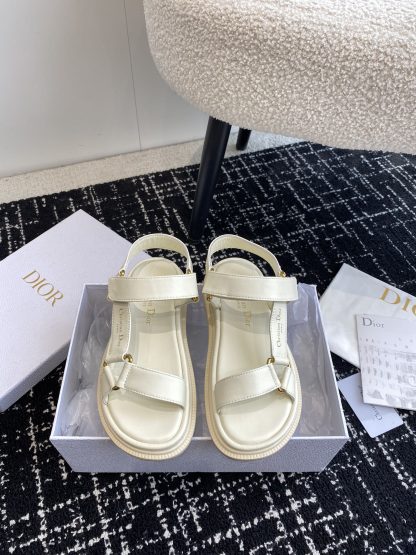 Dior versatile Velcro slides