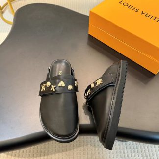Louis Vuitton Couple's Birkenstock Slippers