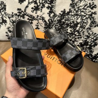 Louis Vuitton Checkered Slides