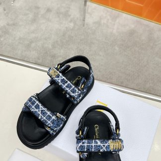 Dior classic popular thick-soled sandals