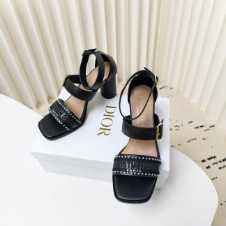 Dior Color-blocked Roman Heels