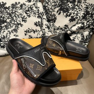 Louis Vuitton New Zipper Slippers