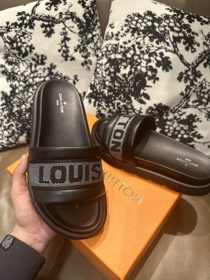 Louis Vuitton classic flip flops