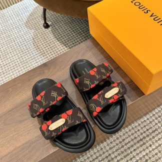 Louis Vuitton classic old pattern slippers