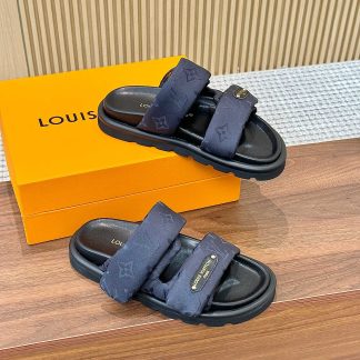 Louis Vuitton classic old pattern slippers