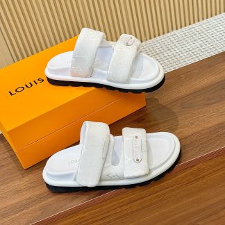 Louis Vuitton classic old pattern slippers