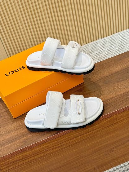 Louis Vuitton classic old pattern slippers