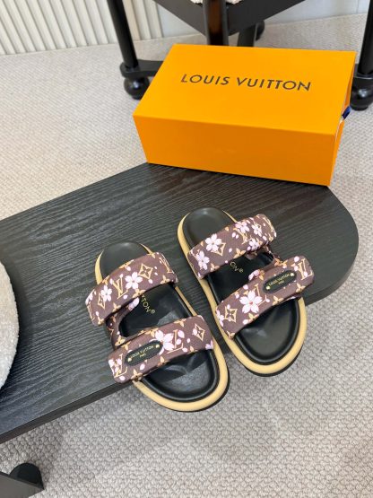 Louis Vuitton classic old pattern slippers