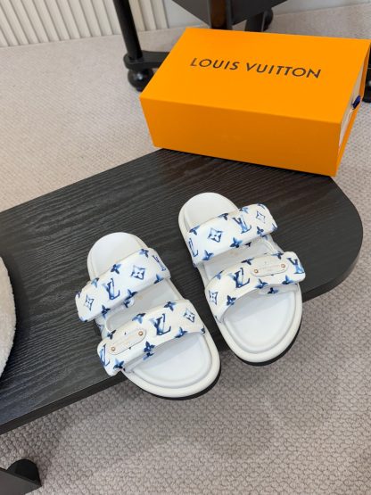 Louis Vuitton classic old pattern slippers