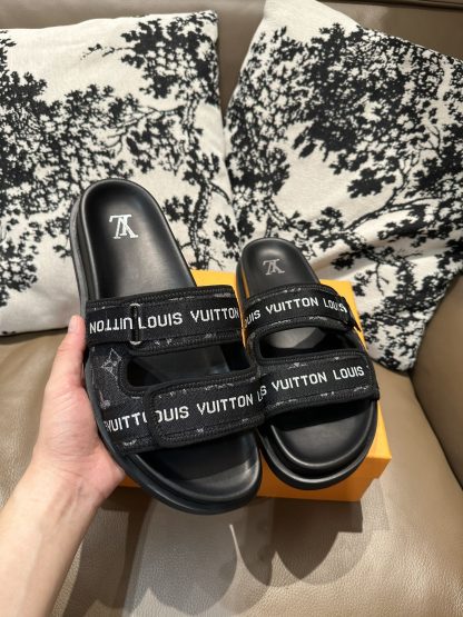 Louis Vuitton flip flops
