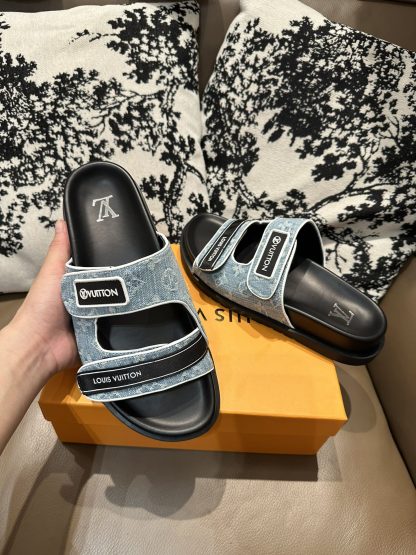 Louis Vuitton flip flops
