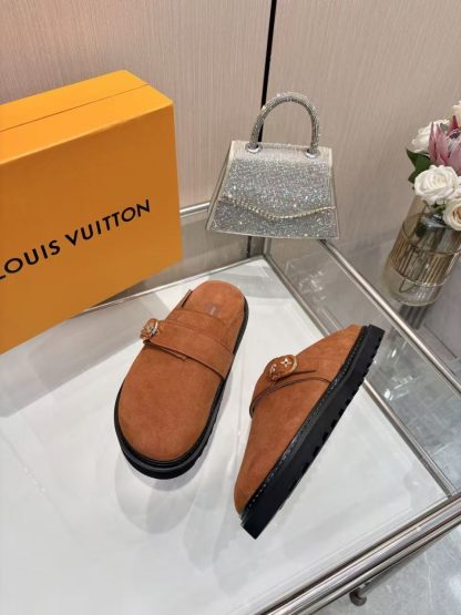 Louis Vuitton winterbreak comfert flat slides