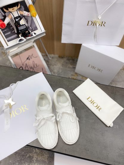 Dior white shell toe shoes - Image 2