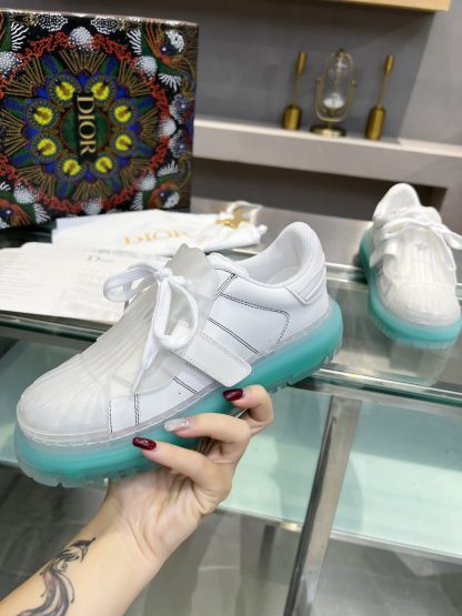 Dior classic transparent bottom sneakers - Image 2