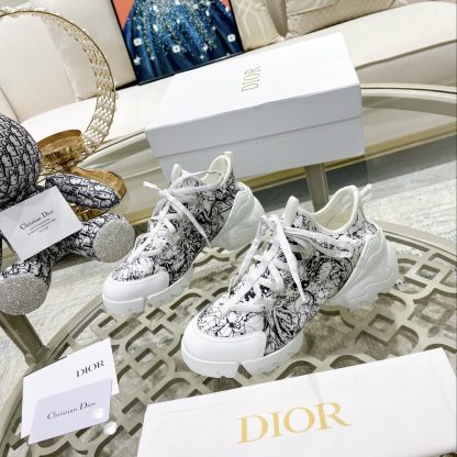Dior Classic Printed Series Casual Sneakers - Image 2
