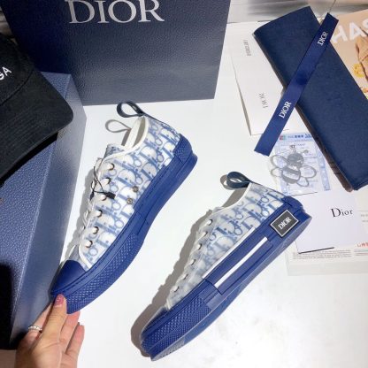 Dior Fashion Print Low-Top Sneakers - Image 2