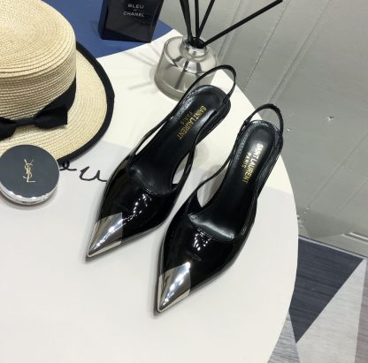 Ysl pointed toe high-heeled sandals - Image 2