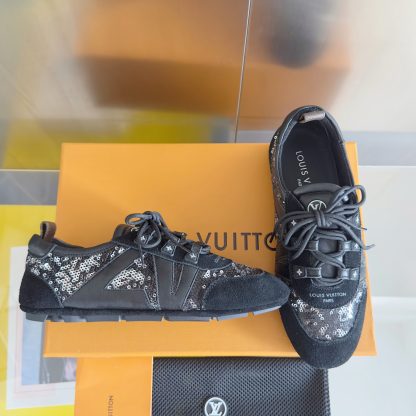 Louis Vuitton Sneakerina series couples' models ballet sneakers Dexter shoes - Image 2