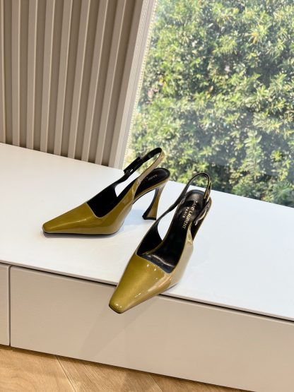 Ysl metal diamond chain high heels - Image 2