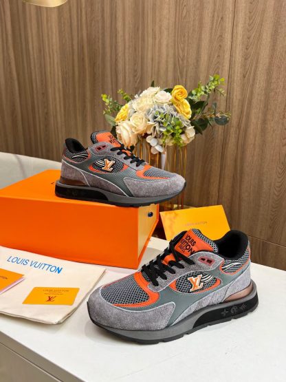 Louis Vuitton breathable diamond mesh sneakers - Image 3
