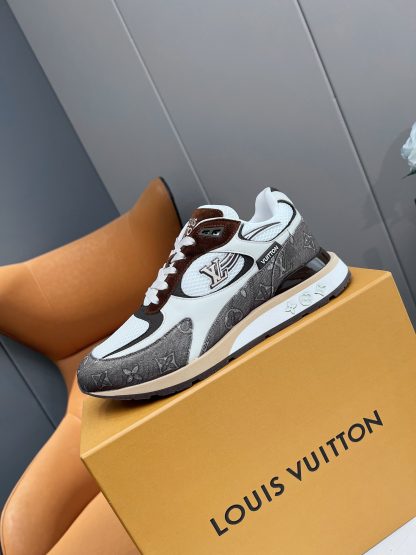 Louis Vuitton breathable diamond mesh sneakers - Image 2