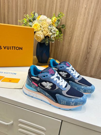 Louis Vuitton breathable diamond mesh sneakers - Image 3