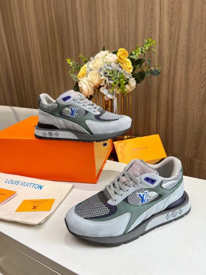 Louis Vuitton breathable diamond mesh sneakers - Image 3