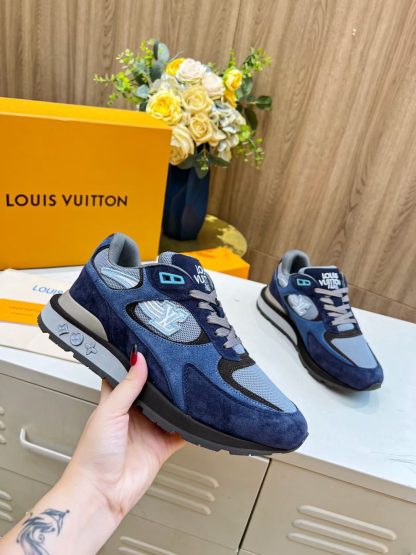 Louis Vuitton breathable diamond mesh sneakers - Image 2