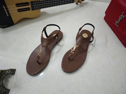 Ysl Fashion Flat Flip-flop Sandals - Image 2