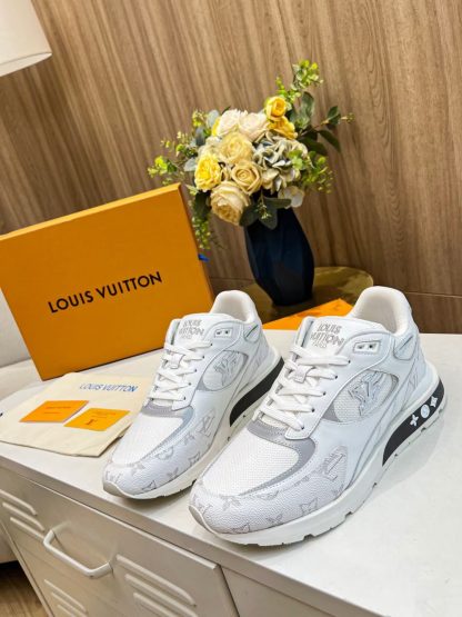 Louis Vuitton breathable diamond mesh sneakers - Image 3