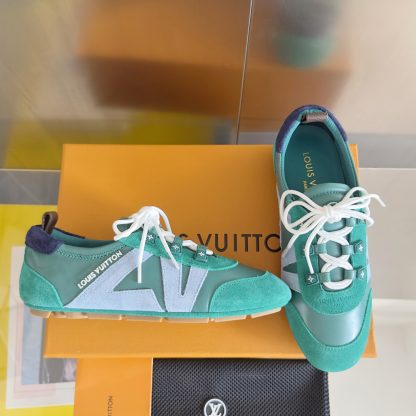 Louis Vuitton Sneakerina series couples' models ballet sneakers Dexter shoes - Image 2