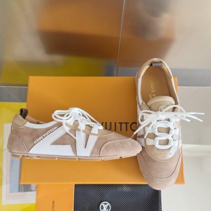 Louis Vuitton Sneakerina series couples' models ballet sneakers Dexter shoes - Image 2